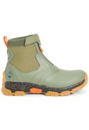 Olive / orange Herren federleichte Schuh Apex Zip von Muck Boots 4