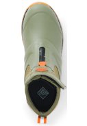 Olive / orange Herren federleichte Schuh Apex Zip von Muck Boots 6