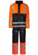 Orange/Dunkelblau Hi-Vis Winteroverall Lyngsøe Rainwear