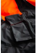 Orange/Dunkelblau Hi-Vis Winteroverall Lyngsøe Rainwear 3