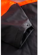 Orange/Dunkelblaue Hi-Vis Regenjacke von Lyngsøe Rainwear 5