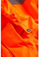 Orange/schwarze Hi-Vis Regenjacke von Lyngsøe Rainwear 7