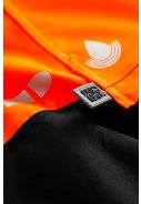 Orange/schwarze Hi-Vis Regenhose von Lyngsøe Rainwear 3