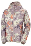 Lila Damen Regenjacke Core Graphic von Helly Hansen