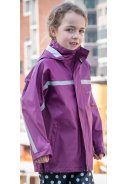 Lila Kinderregenjacke Buddel von BMS 2