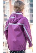 Lila Kinderregenjacke Buddel von BMS 4