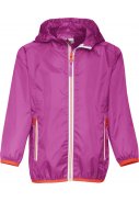 Lila (Brombeer) leichtgewichtige Regenjacke von Playshoes 1