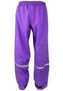 Lila Regenhose mit durchgehendem Reißverschluss von Hello Rain 3