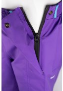 Lila Regenhose mit durchgehendem Reißverschluss von Hello Rain 7