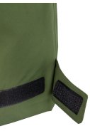 Grüne Regenhose mit durchgehendem Reißverschluss von Hello Rain 5