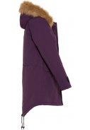 Violetter Winterparka "HafenCity® Coat - SoftLan® + Sorona®" von BMS 4