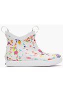 Paint-Splatter-Design – knöchelhohe Kinder-Gummistiefel von XTRATUF 4