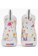 Paint-Splatter-Design – knöchelhohe Kinder-Gummistiefel von XTRATUF 6
