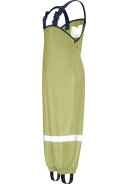 Pastell olive Regenhose / Latzhose von Playshoes 2