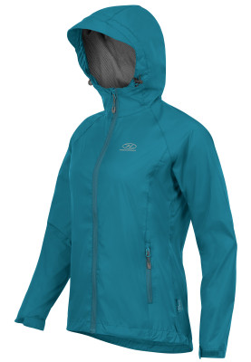 Petrol Damen Regenjacke Stow and Go von Highlander