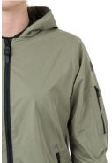 Grüne (Pistazien) Urban outdoor Damenregenjacke Bomber von AGU 5