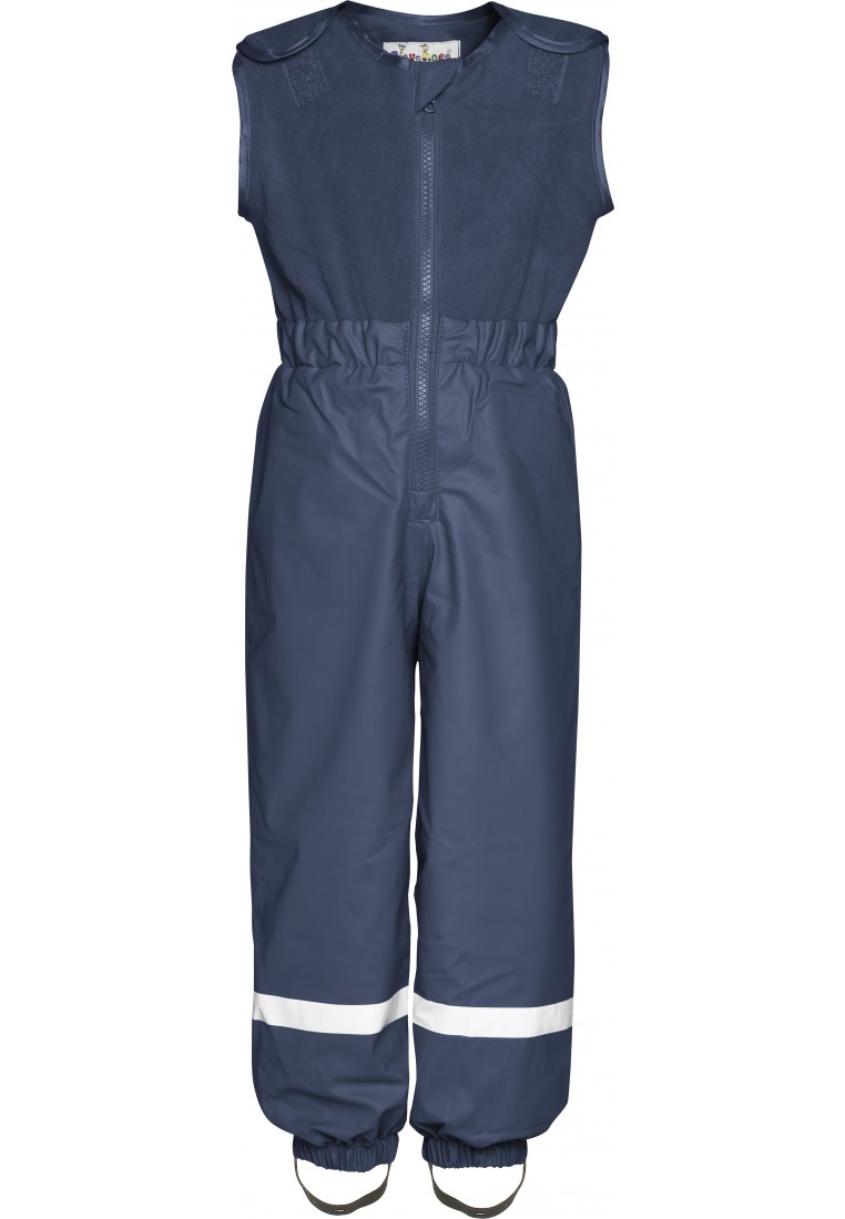 Uitrusten Vergelijkbaar Onderdrukker Playshoes Regenhose mit Fleece-Latz marine - Kinderregenbekleidung