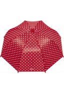 Playshoes Kinderregenschirm rot mit Punkten 3