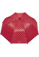 Playshoes Kinderregenschirm rot mit Punkten 3