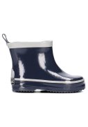 Dunkelblaue kurze Regenstiefel von Playshoes 3
