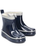 Dunkelblaue kurze Regenstiefel von Playshoes 5