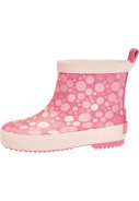 Rosa Dots kurzer Regenstiefel von Playshoes 3