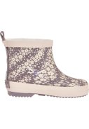Violet kurzer Regenstiefel mit Blumen von Playshoes 3