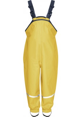 Gelbe Regenlatzhose mit Baumwollfutter von Playshoes