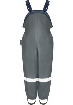 Graue Regenlatzhose mit Textilfutte rvon Playshoes