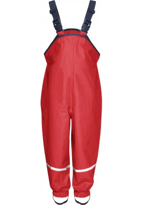 Rote Regenlatzhose mit Baumwollfutter von Playshoes