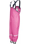 Pinkfarbene Regenlatzhose mit Baumwollfutter von Playshoes 2