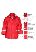 Playshoes Regenjacke basic rot 4