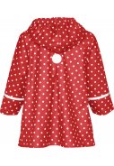 Playshoes Regenjacke rot mit weißen Punkten 3