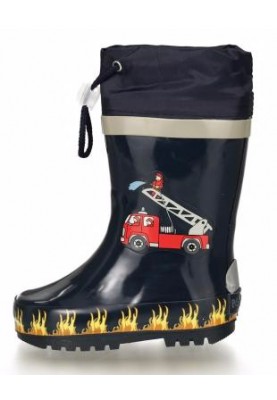 Playshoes Regenstiefel Feuerwehr