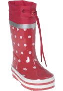 Playshoes Regenstiefel rot mit Punkten 1