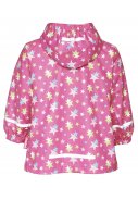 Playshoes Regenanzug rosa mit Sternen 3