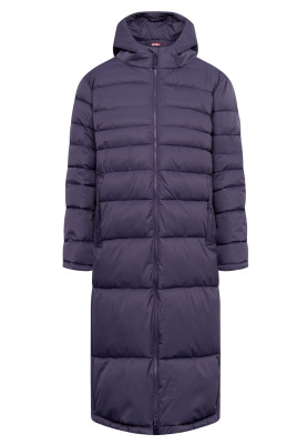 Purple Plumeria lange wattierte Damen Winterjacke Bigholm von Derbe