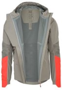 Reflektierende HI-Vis red Tech Herrenregenjacke Commuter von AGU 4