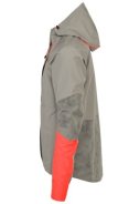 Reflektierende HI-Vis red Tech Herrenregenjacke Commuter von AGU 5