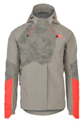 Reflektierende HI-Vis red Tech Herrenregenjacke Commuter von AGU
