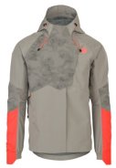 Reflektierende HI-Vis red Tech Herrenregenjacke Commuter von AGU