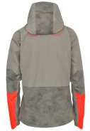 Reflektierende Hi-Vis red Tech Damenregenjacke Commuter von AGU 2