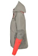 Reflektierende Hi-Vis red Tech Damenregenjacke Commuter von AGU 3