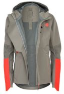 Reflektierende Hi-Vis red Tech Damenregenjacke Commuter von AGU 4