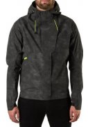 Reflektierende schwarze Herrenregenjacke Commuter von AGU 11