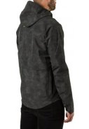Reflektierende schwarze Herrenregenjacke Commuter von AGU 12