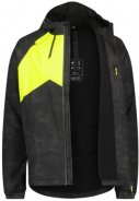 Reflektierende schwarz/neongelbe Winter Herrenjacke Commuter von AGU 4