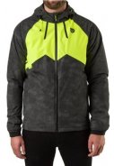 Reflektierende schwarz/neongelbe Winter Herrenjacke Commuter von AGU 3