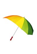 Regenbogen "Herz" Regenschirm 2