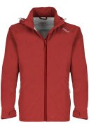 Rote Stretch Damenregenjacke Evavon Pro-X Elements